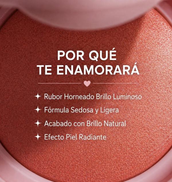 Colorete Luminoso Con Brillo Solar