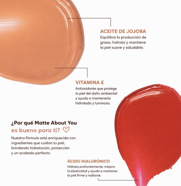 Tinte Labial Mate Aterciopelado About You