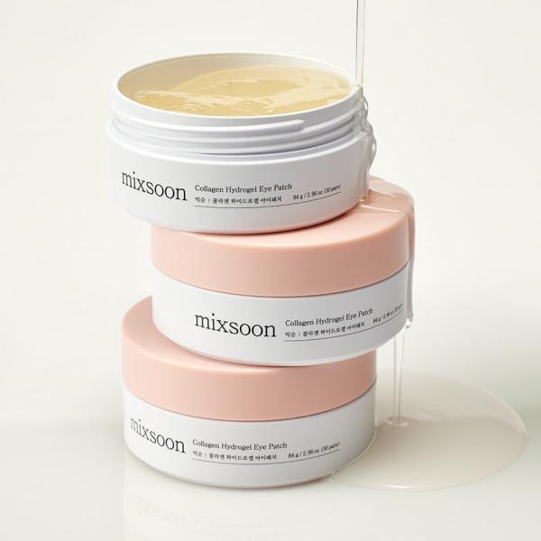 Parches Para Ojos De Hidrogel Con Colágeno Mixsoon