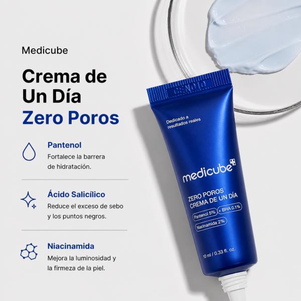 Mini Crema De Dia Para Poros Medicube 10ml