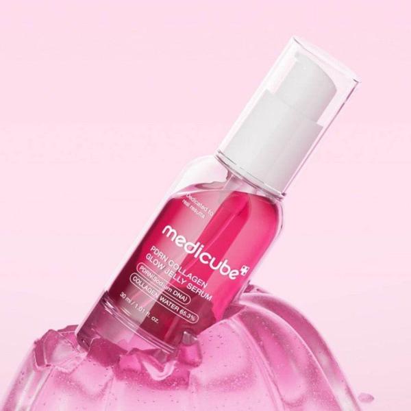 Serum De Jalea Brillante De Colageno Rosa 30ml Medicube