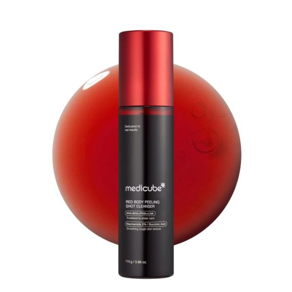 Red Acné Body Peeling Shot Medicube 110g