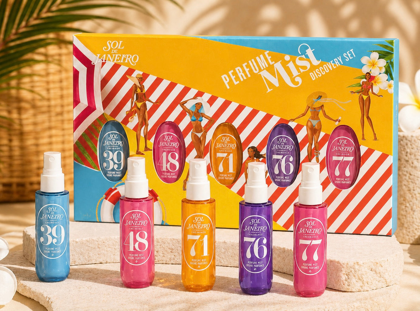 Dupe Mini Set De 5 Perfumes Sol De Janeiro De 35ml