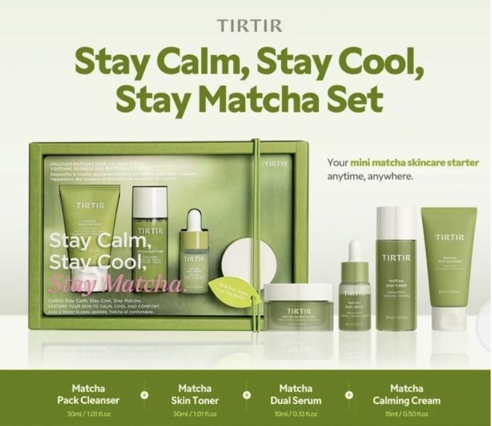 Set De 4pcs De Tirtir Stay Matcha