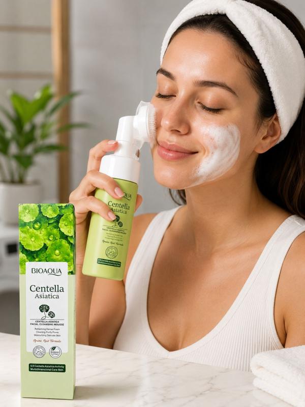 Espuma Limpiadora Facial De Centella Asiatica Bioaqua