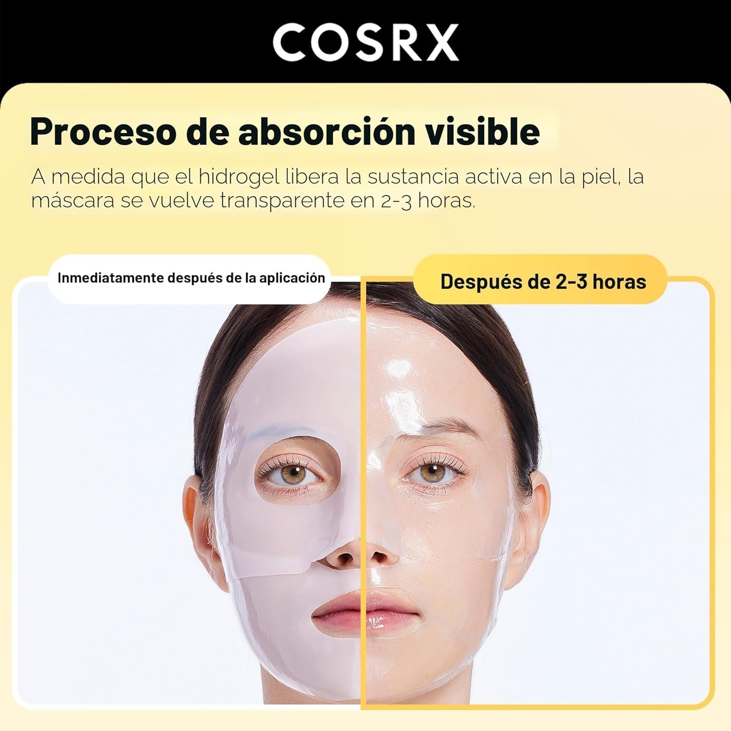 Mascarilla De Hidrogel Con Mucina De Caracol y Colageno 1Pcs