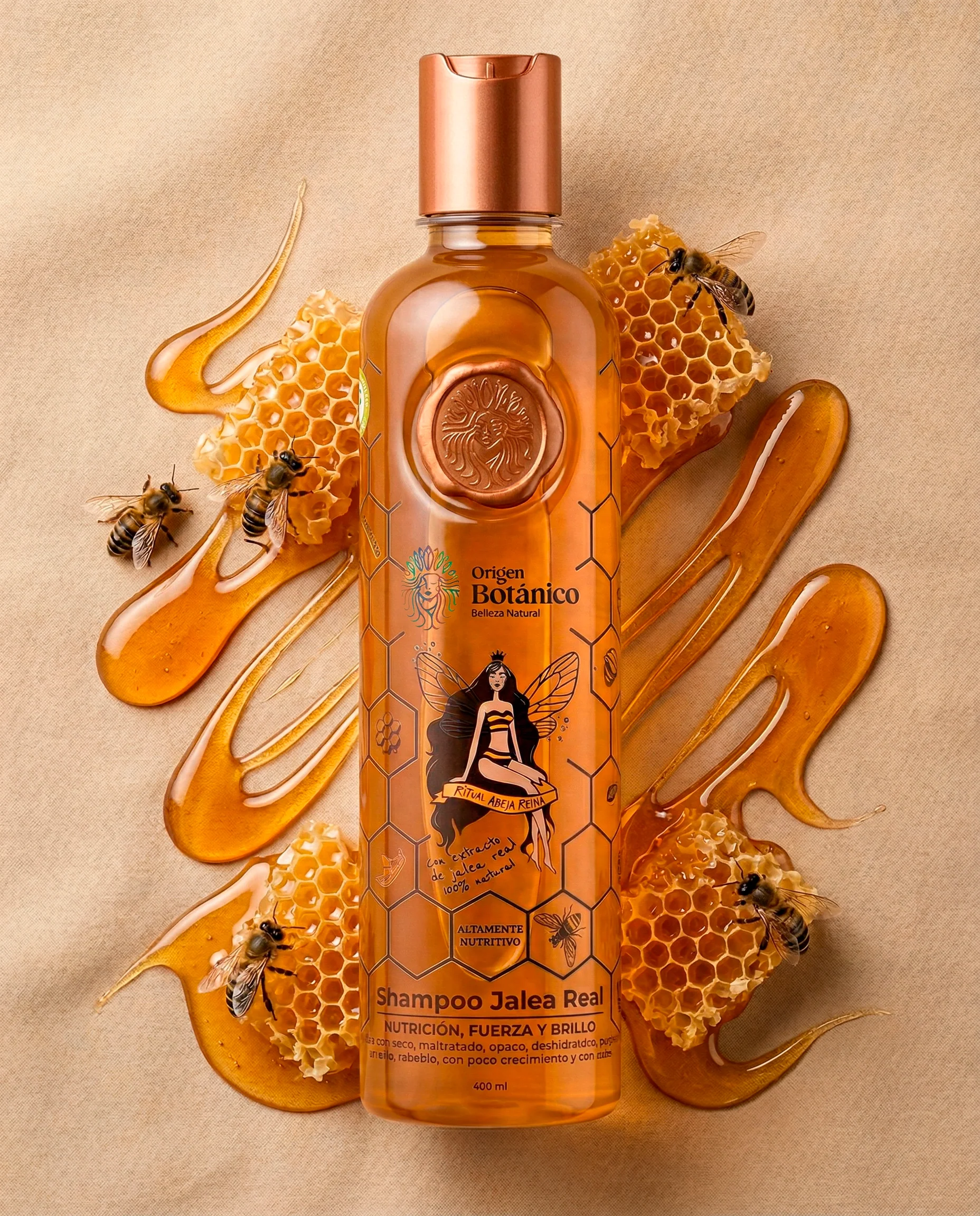Shampoo Jalea Real Nutricion , Fuerza Y Brillo R. Botanico 400ml