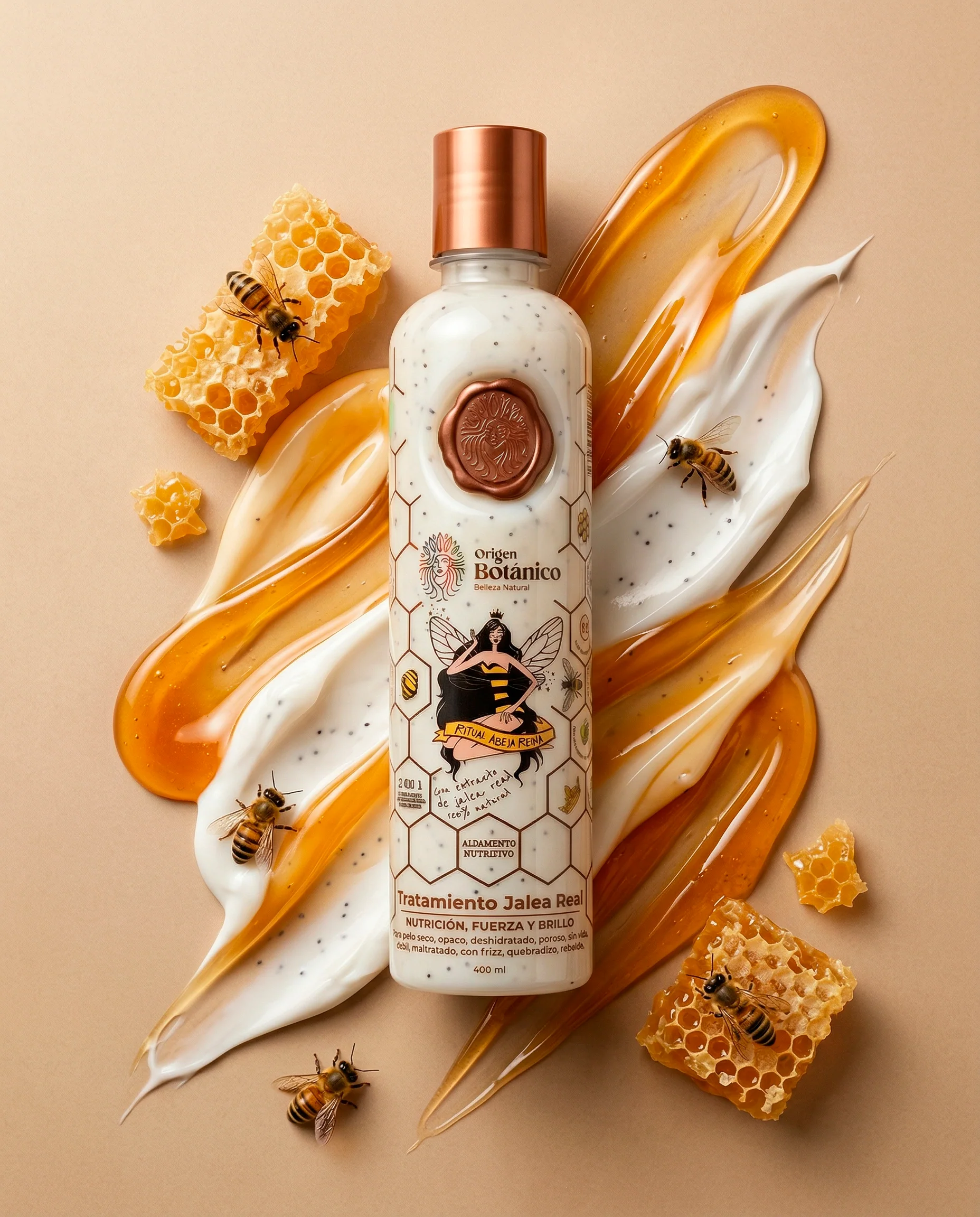 Tratamiento Jalea Real , Nutricion Fuerza Y Brillo R. Botanico 400ml
