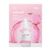 Mascarillas Faciales De Serum De Peptido Rosa PDRN Medicube
