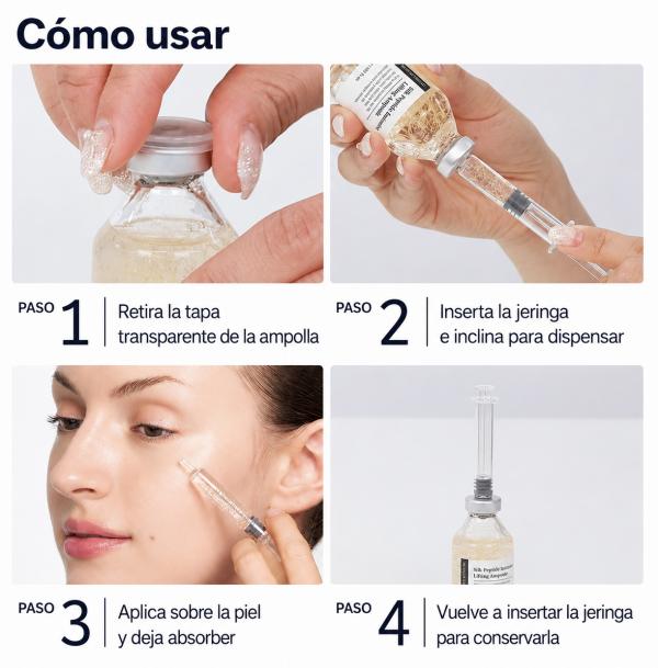 Ampolla Intensiva De Colageno Profundo Con Peptidos De Seda 40ml