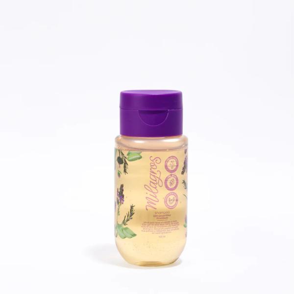 Mini Shampoo Ultra Nutritivo Premium Con Aloe vera Milagros 100ml