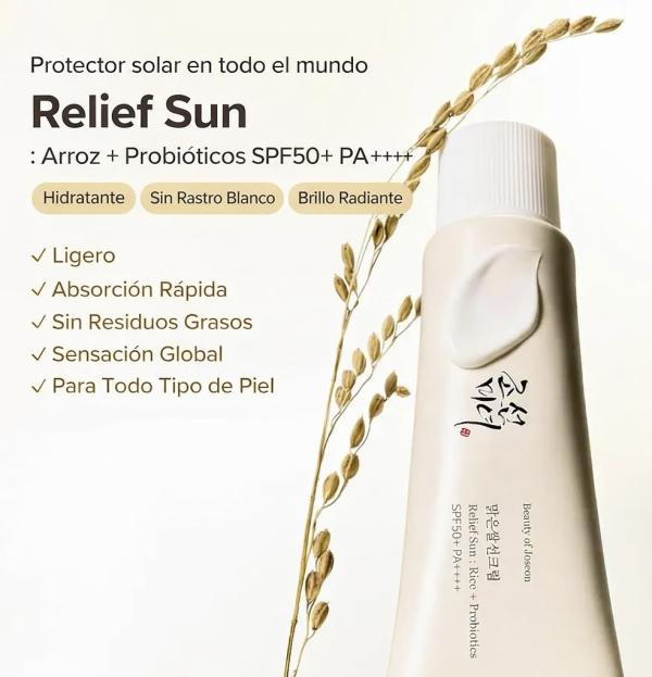 Bloqueador Solar Rice+Probiotics SPF50+