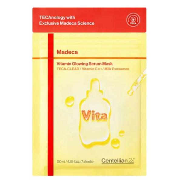 Mascarilla Iluminadora Con Serum De Vitamina C y TECA
