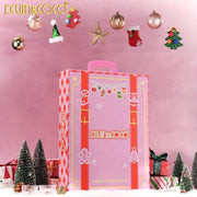 Set Navideño De Maquillaje Estilo Maleta De Kevin&Coco