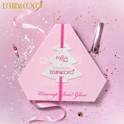 Set Navideño De Maquillaje Sello De Arbol De Kevin&Coco