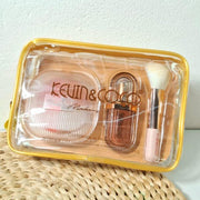 Set De 3pcs Rubor, Contorno y Lip Gloss De Kevin&Coco