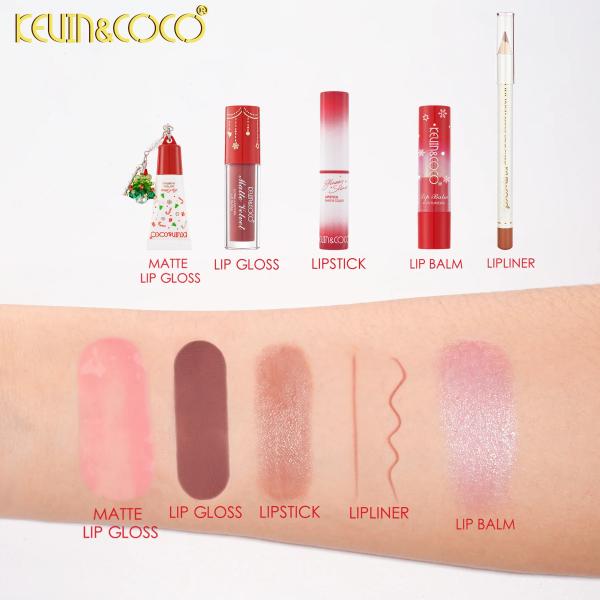 Set De Maquillaje Especializado En Labios De Kevin&Coco