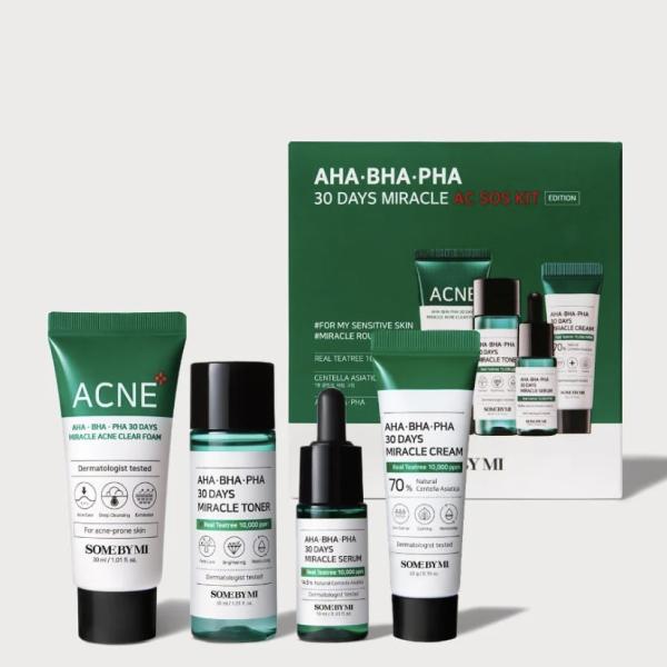 Kit SOS Para Pieles Acneicas SOME BY MI