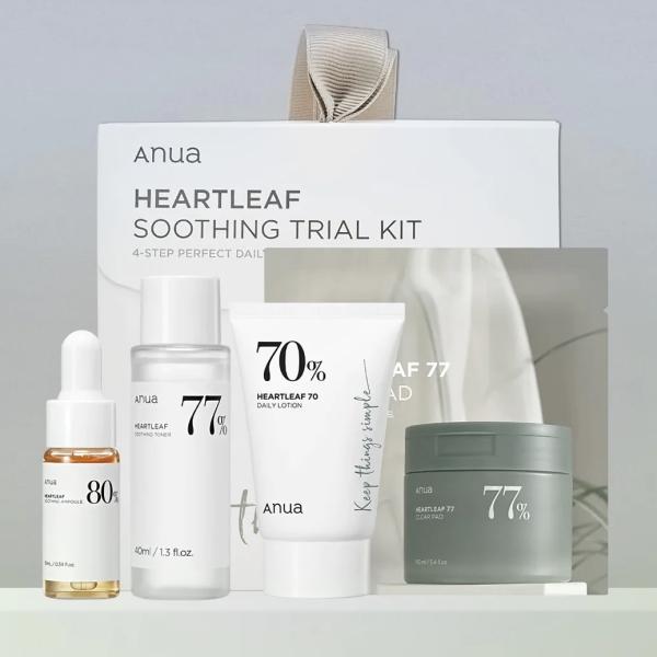 Kit Calmante ANUA De 4 Pasos