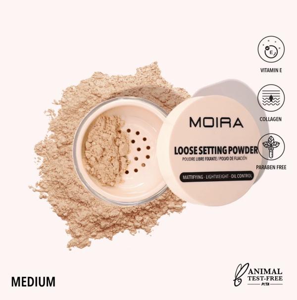 Polvo De Fijacion Suelto MOIRA