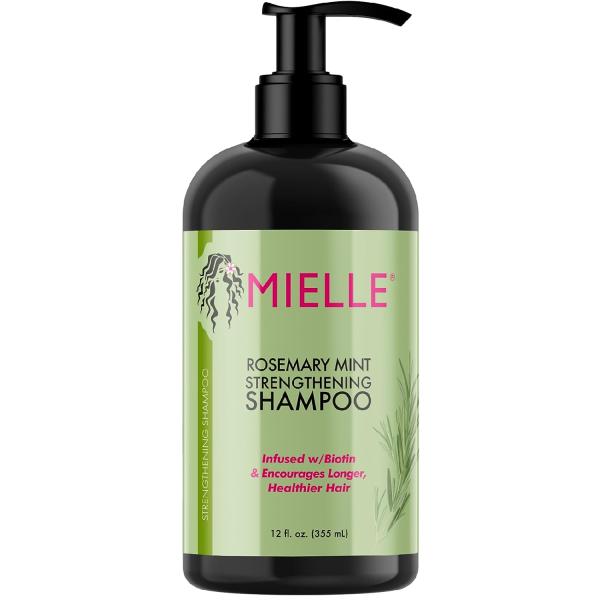 Shampoo Fortalecedor De Menta y Romero Mielle
