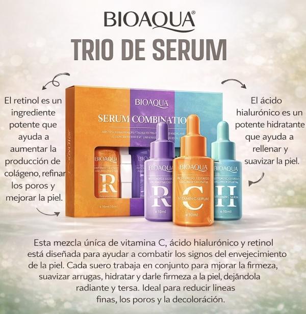 Trio De Serum Hidratante BIOAQUA BQY84052