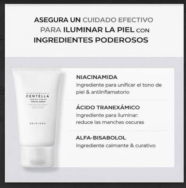 Crema Calmante Iluminadora Skin1004