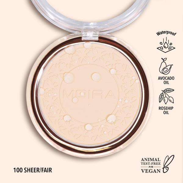 Polvo Compacto Contra Agua Moira