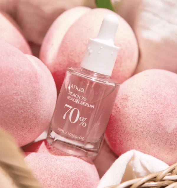 Serum Con Extracto De Melocotón y Niacinamide