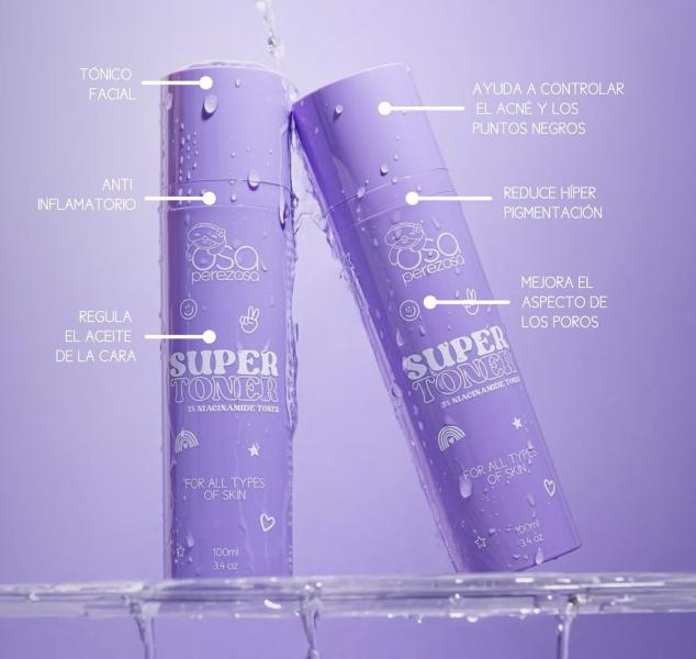 Super Toner 3% Niacinamide Osa Perezosa