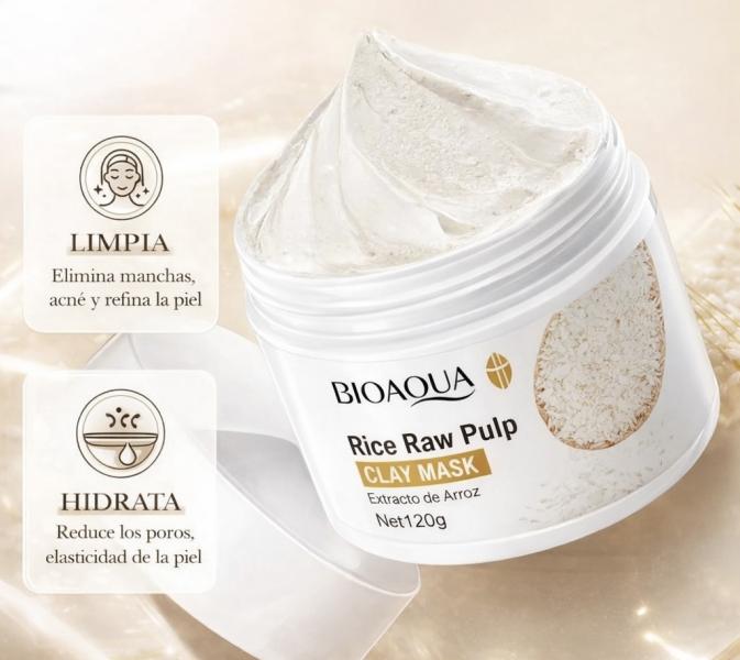 Mascarilla De Pulpa De Arroz