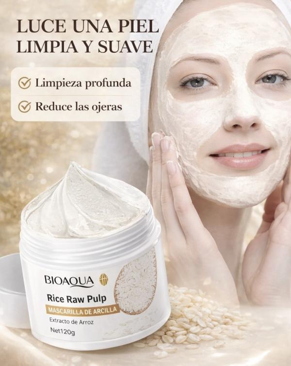 Mascarilla De Pulpa De Arroz