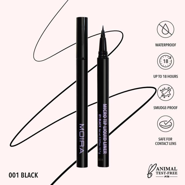 Delineador Liquido Micro Tip MOIRA