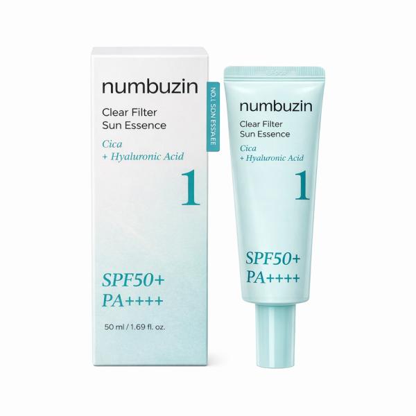 Protector Solar 50Spf Con Filtro Transparente Numbuzin No.1 ( 50ml )