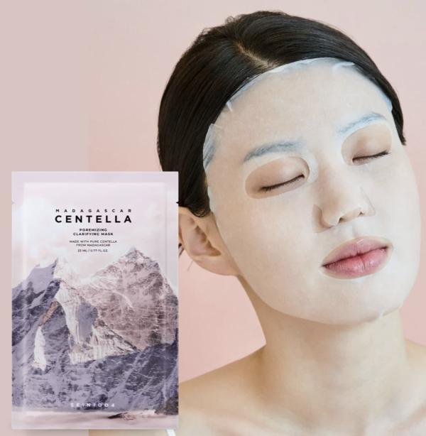 Mascarilla Aclarante y Poroizante Con Centella Asiatica