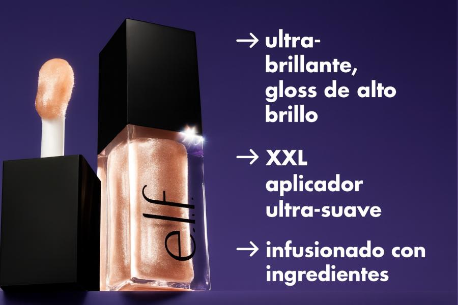 Lip Oil Glow Reviver elf Escarchado