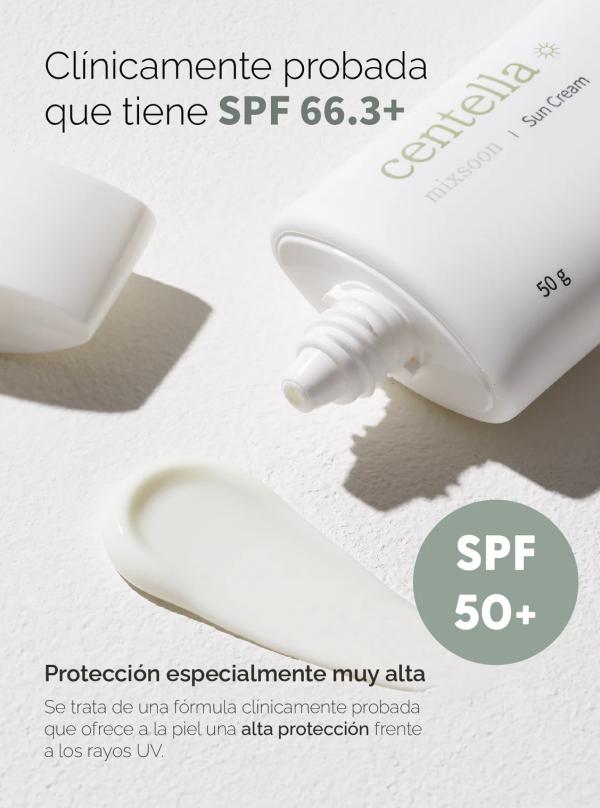 Protector Solar De Centella Asiatica Mixsoon