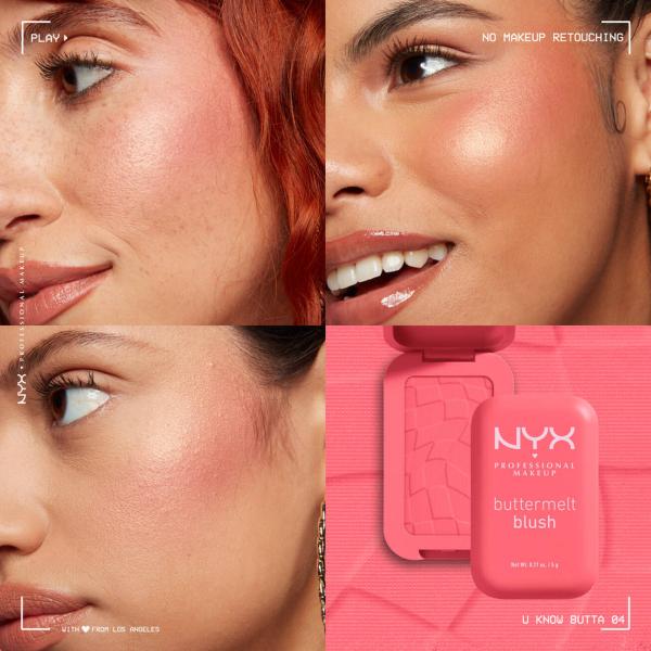 Rubor En Polvo Nyx Buttermelt