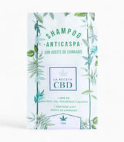 Sachet De Shampoo Anticaspa Con Aceite De Cannabis  15ml