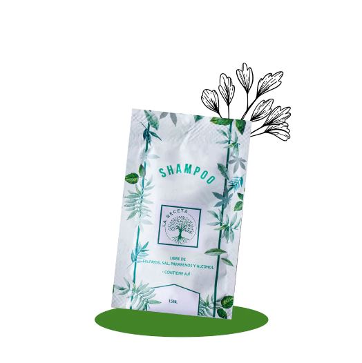 Sachet De Shampoo De Cannabis Con Romero 15ml