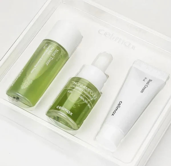 Kit De 3 Pasos Con Extracto De Noni Calming + Radiance