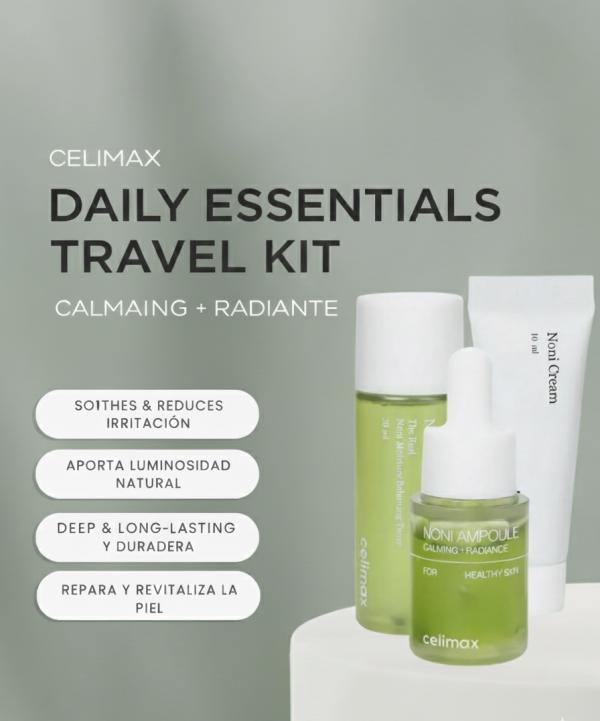 Kit De 3 Pasos Con Extracto De Noni Calming + Radiance