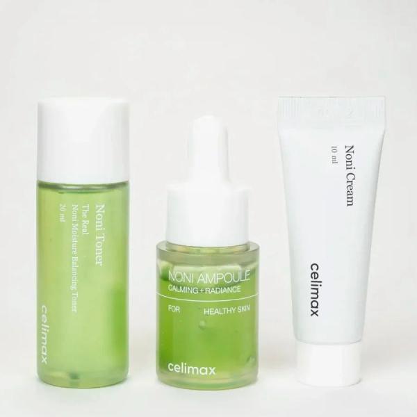 Kit De 3 Pasos Con Extracto De Noni Calming + Radiance