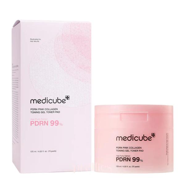 Toner Pads De Colageno En Gel PDRN Pink 70 pads
