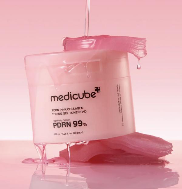 Toner Pads De Colageno En Gel PDRN Pink 70 pads