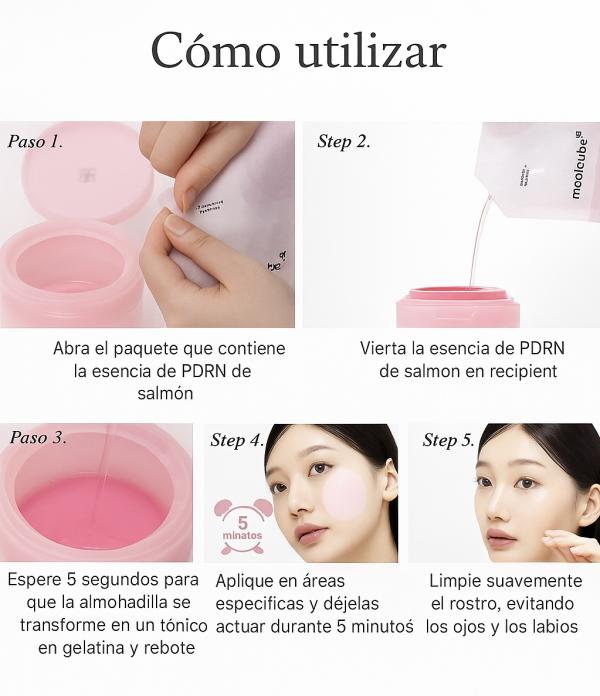 Toner Pads De Colageno En Gel PDRN Pink 70 pads