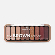 Paleta De Sombra De Ojos Con 9 Tonos Marrones De Gran Pigmentacion