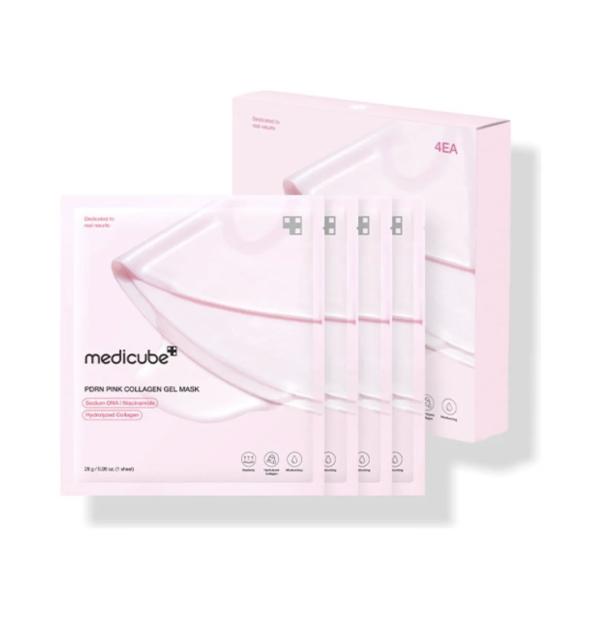Set x4 Mascarillas En Gel De