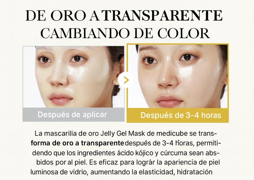 Set x4 Mascarillas En Gel De