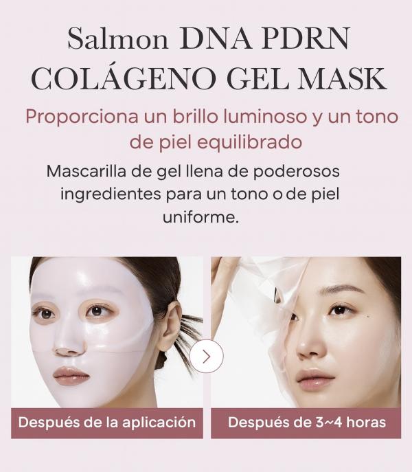Set x4 Mascarillas En Gel De
